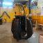 MONDE excavator spare parts orange stone grapple