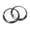 2pcs Carbon For Mercedes Benz E Class W213 2016 2017 Car-Styling ABS Chrome Side Air Conditioning Vent Ring Cover Trim Parts
