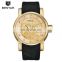 BENYAR BY-5115M Luxury Brand Men's Quartz Watch Fashion 30M Waterproof Silicone Strap Watches Men