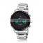 Naviforce 9024 Luxury Mens Fashion Sport LED Digital Quartz Watches Clock Man Full Steel Military Wristwatch Relogio Masculino