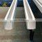 Anodized aluminium U shape hanging rail profiles , aluminium mounting track U extrusion