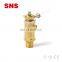 SNS professional air compressor pressure relief safety brass valve