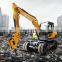 China Shandong best quality wheel excavator price 8 ton wheel excavator
