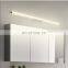 Led Mirror Headlight Indoor Modern Minimalist Bedroom Acrylic Makeup Light LED Tube Anti-fog Bathroom Mirror Cabinet Lamp