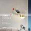 LED Astronaut Moon Children's Room Wall Lamp for Dining Room Bedroom Decoration Bedroom Bedside Wall Light
