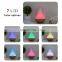 Hot Selling 7 Color Changing Led Light Humidifier Aroma Diffuser 120ml Wooden Base Air Ultrasonic Humidifier