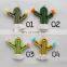 Hot Sale Macrame Cactus Keyring 11 Colour Choices Keychain Bulk order Boho Accessory