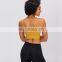 Hot Selling Ladies Yoga Sports Bra Fitness Active Wear Crop Tops with Removable Pads and Adjustable Strap for Women Custom Make