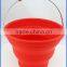 Hot Selling Silicone Rubber Collapsible Folding Ice Bucket Pail