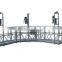 Round suspended scaffolding platform