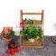 2016 New cheap flower boxes wood planter box folwer display shelf