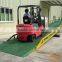 hydraulic mobile ramp for forklift