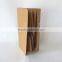 2016 Fashion Brown Kraft Paper Bag Metal Button Long Wallet
