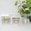 High end 30ml/50ml/80ml cosmetic acrylic jar in quadrate shape