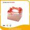 disposable paper cupcake packaging box instant paper cake box