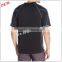 fashion men sport blank dri fit t-shirt wholesale 100% Polyester white crew neck T-shirt