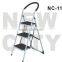 3 step steel ladder