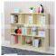 Small size divider modern wood wall showcase kids bookshelf/ child bookcase (SZ-FCB381)