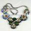 bohemian stones and beaded bohemian necklace