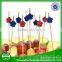 Promotion Party Decoration Star Wood Disposable Cocktail Picks