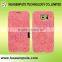 Crocodile Skin Material Animal Flip Leather and PC Phone Case for Samsung S6