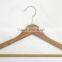 Wholesale natural red wood cedar clothes hanger with fixed bar