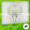 New Design Heat Resistant Empty Glass Jar With Glass Lid
