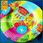 quality paper plates,7" disposable party paper plates,christmas paper plate set
