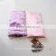 flax seed and lavender eye pillow Luxury Silk travel sleep Eye Mask pink --filled with 100% mulberry silk