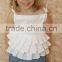 Summer New Arrival Kid's Girl triple ruffle Shirt Kid's Girl summer top