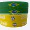 PRINTING FLAG SILICON WRISTBAND