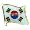 Oneok Manufacturer custom national cross flag pin badge