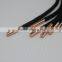 Wholesale Colored round Custom Printed Logo Gold Tip Shoelaces