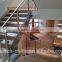 balcony railing system square baluster handrail post base plate