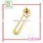zinc alloy custom promotional bookmark wedding favors
