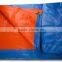 Orange And Blue Waterproof pe tarpaulin tarp vietnam