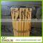 SINOLIN guangxi wood stick manufacture, decorative wood stick, painted wood stick