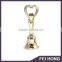 Good Price Heart-shaped Handle Silver Bell for Gift