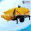 Diesel engine hydraulic trailer concrete pump with 60m3/h capacity