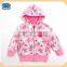 ( F3332 ) pink nova kids fashion clothes spring winter printed kid hoody Child clothing wholesale
