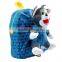 2015 New arrive nova brand kids school bag with plush mouse toys on the back chlidren bag