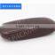 YJ-3017 preminum quality leather wrapped metal eye glasses case
