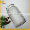 Clear glass storage jar big capacity 1250ml high quality