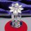 Romantic Crystal Glass Decorative Flower Handmade Lotus Flower