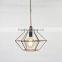 modern metal copper pendant lamp