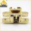 69.5mm x 15.5mm zinc alloy 180 degree concealed hinges for doors cabinet