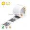 PET film blank roll qr code label sticker