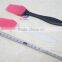 Portable food grade easily clean silicone rubber BBQ basting brush for cooking