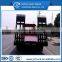 ChuFeng 8X4 flat plate transport truck/ flatbed container transport trailer