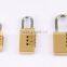 high safely brass coded number and brass door number plates and letters padlock